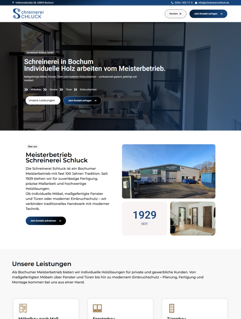 Schreinerei Schluck GmbH